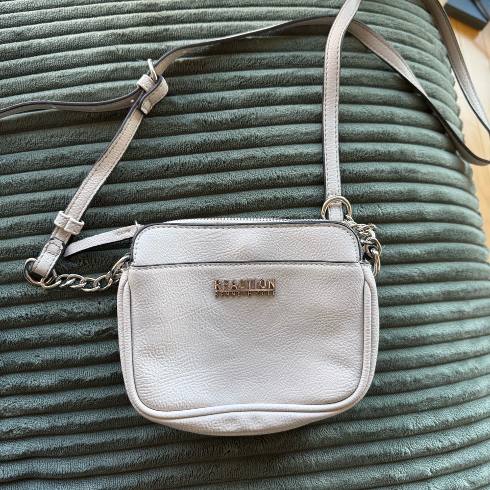 Kenneth Cole Cream Crossbody Bag